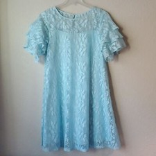 Lane Bryant sky blue pastel blue knee length dress size 14
