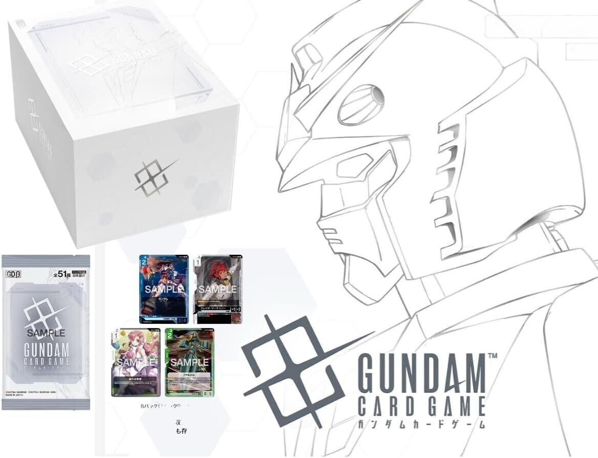 Gundam Card Game Limited BOX Ver.Beta Japan version New Gundam Card Game Limited BOX Ver.Beta Japan version New