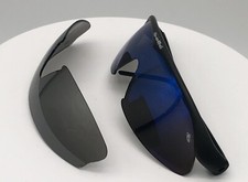 Vintage Bolle Super micro Sunglasses FAMES ONLY w/Free Len/Bag