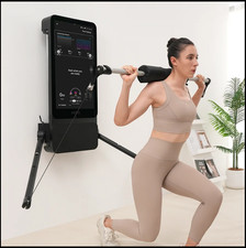 $0/mo Wall Mounted Cable AI Home Gym w/ Smart...