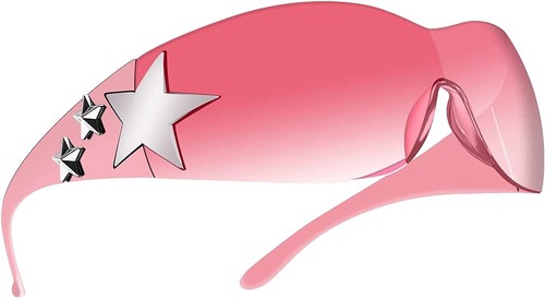 LOEWE Show D-Frame Visor Shield Mask Sunglasses in Shiny Pink LW40034U LOEWE Show D-Frame Visor Shield Mask Sunglasses in Shiny  main image 4