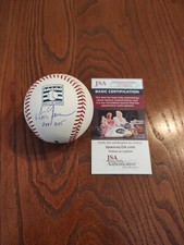 PETER GAMMONS SIGNED RAWLINGS MLB BASEBALL HALL OF FAME BROADCASTER ESPN JSA COA