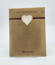 Victoria's Secret Lingerie For Legs Silky Sheer Nylon Stockings Cream Size Small
