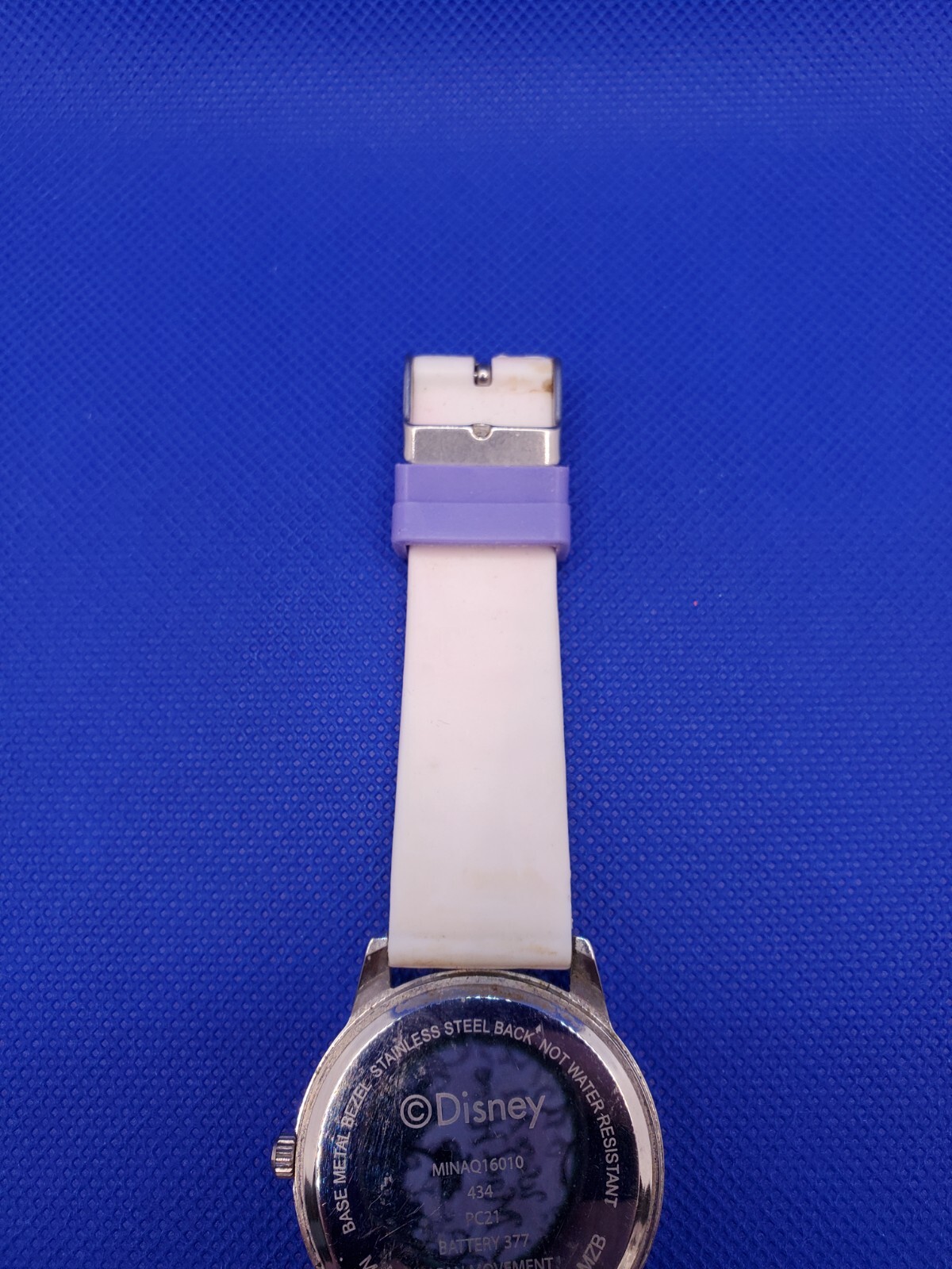 Disney Girls Quartz Watch MZB MINNIE MOUSE Watch Tie Dye Paint Splats Artistic