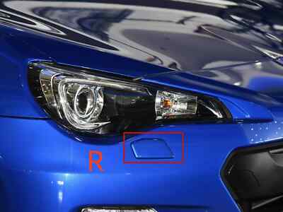 2X Headlamp Headlight Washer Cleaning Nozzle Jet Cover For Subaru