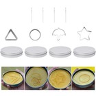 1Set/12PCS Squid Game Sugar Cookies Cutter Candy Mold Biscuit Mold Baking Tools