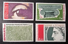 5019 - FRANCE - SCOTT# 1425 - 1428 - MNH - CAT $4.10