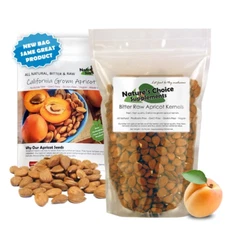 Apricot Seeds California Grown Bitter Raw 100% All Natural from Organic Farms 8