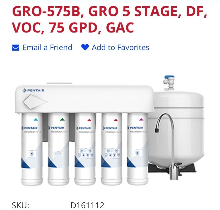 Pentair FreshPoint Reverse Osmosis System - Thumbnail 5