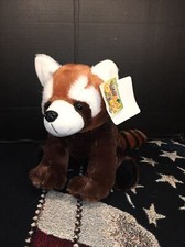 NWT-16  The Petting Zoo Im Recycled Stuffed Plush Red Panda Animal