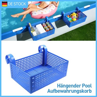 Carrie Box 2,0 Aufbewahrungskorb aus recyceltem Kunststoff, Pool Zubehör, Frame