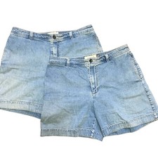 Vintage GAP Retro Cut High Rise Jean Shorts Y2K WOMEN'S 14