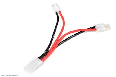 G-Force RC Power V-Kabel Parallel Tamiya 14AWG Silikon Kabel 12cm 1 St / GF-1321