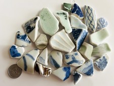 sea glass from Japan Surf-Tumbled Beach Glass pottery