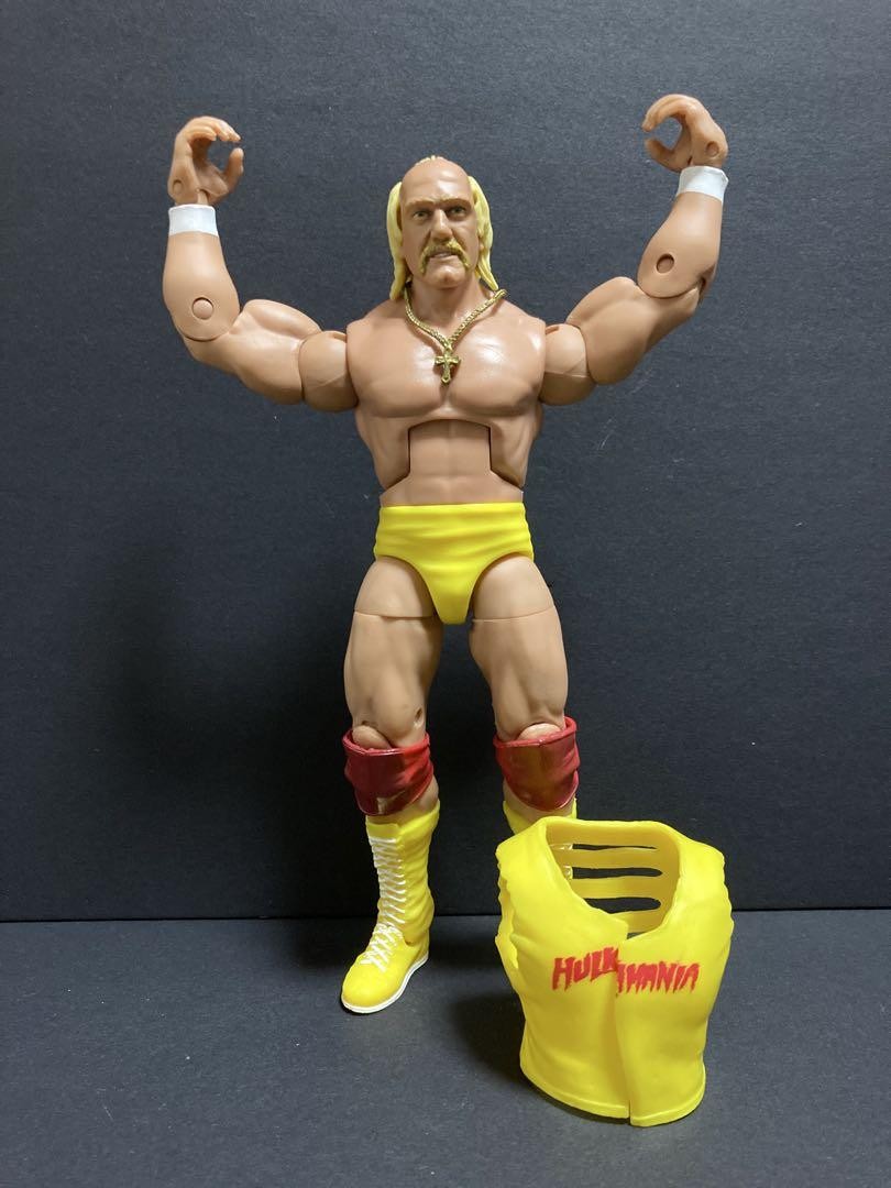 WWE MATTEL エリート ハルク・ホーガン フィギュア Amazon.com: Mattel Hulk Hogan Elite Collection Action Figure