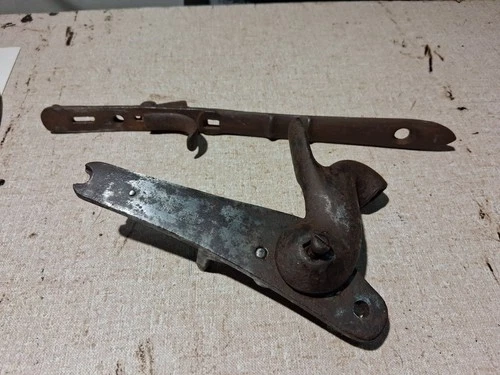 Antique Musket Rifle F.J. Malherbe? Hammer Lock Plate & Trigger Guard Assembly