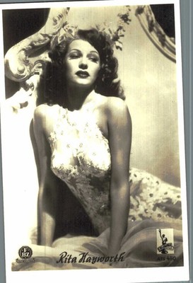 Rita Hayworth Original FBZ Postcard No. N 365 E