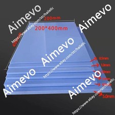 blue 100x100x1.5 mm GPU CPU Heatsink Cooling Thermal Conductive Silicone Pad