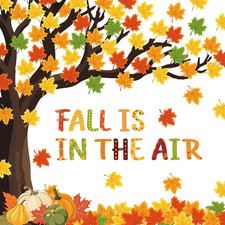 98 Pcs Fall Tree Bulletin Board Decorations Maple Leaves Pumpkin Paper Cutouts F