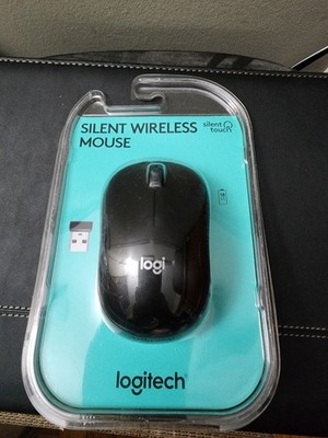 Logitech M220 Silent Wireless Optical Mouse - Black/Charcoal  NIB