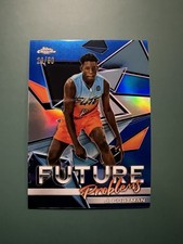 2021-22 Topps Chrome OTE Jazian Gortman Future Problems Blue Refractor RC SP /50