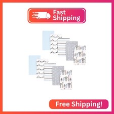 Hudson Baby Unisex Baby Cotton Flannel Burp Cloths, Blue Royal Safari, One Size