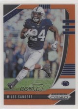 2020 Panini Prizm Draft Picks Orange Prizm Miles Sanders #76 03t0