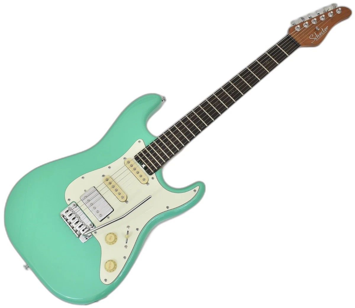 Las mejores ofertas en Guitarras eléctricas Schecter verde sólido