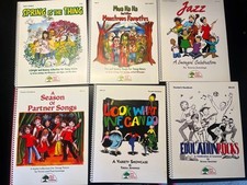 Vintage Lot of Accordian Sheet Music and Books