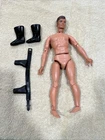 Vintage Marx Gabriel Lone Ranger Action Figure with boots and holster belt.