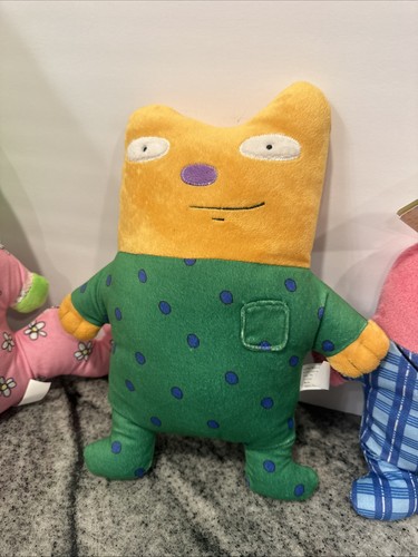 Peluche Three Pijama Monsters Vincent Daisy & Nipper raro 2013 - Imagen 3 de 9