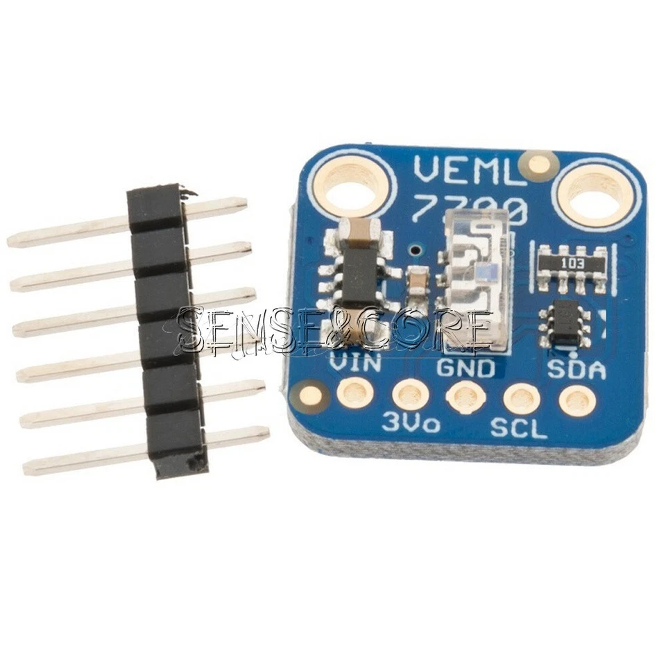 MARKENLOS VEML7700 I2C Ambient Light Sensor Module 3.3V 5V 16 Bit For Arduino Raspberry Pi