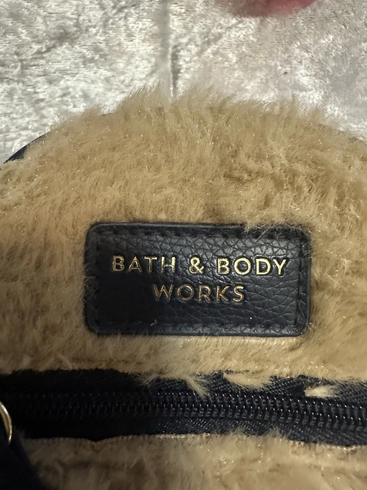 Bolso de Cosméticos Bath & Body Works Azul Marino Bolsillo con Cremallera Retirado Foto 2 de 4