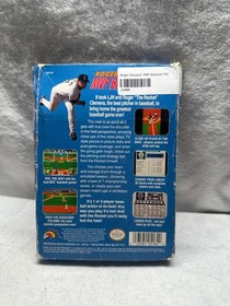 Roger Clemens MVP Baseball Nintendo NES Good Used Condition Video Game