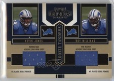 2004 Playoff Honors Rookie Tandems Jerseys Roy Williams Kevin Jones #RT-9 16yo