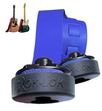 Rok Lok Universal Quick Change Guitar Strap Lock - Guitar Strap Locks Set - Prot