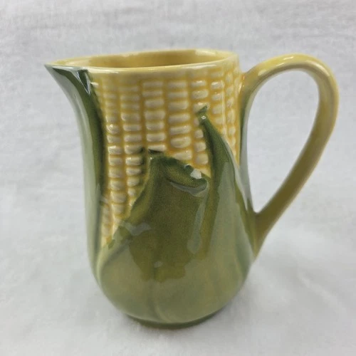 Vintage Shawnee Corn King Creamer Thanksgiving Decor Tabletop Fall 5” Pottery 70