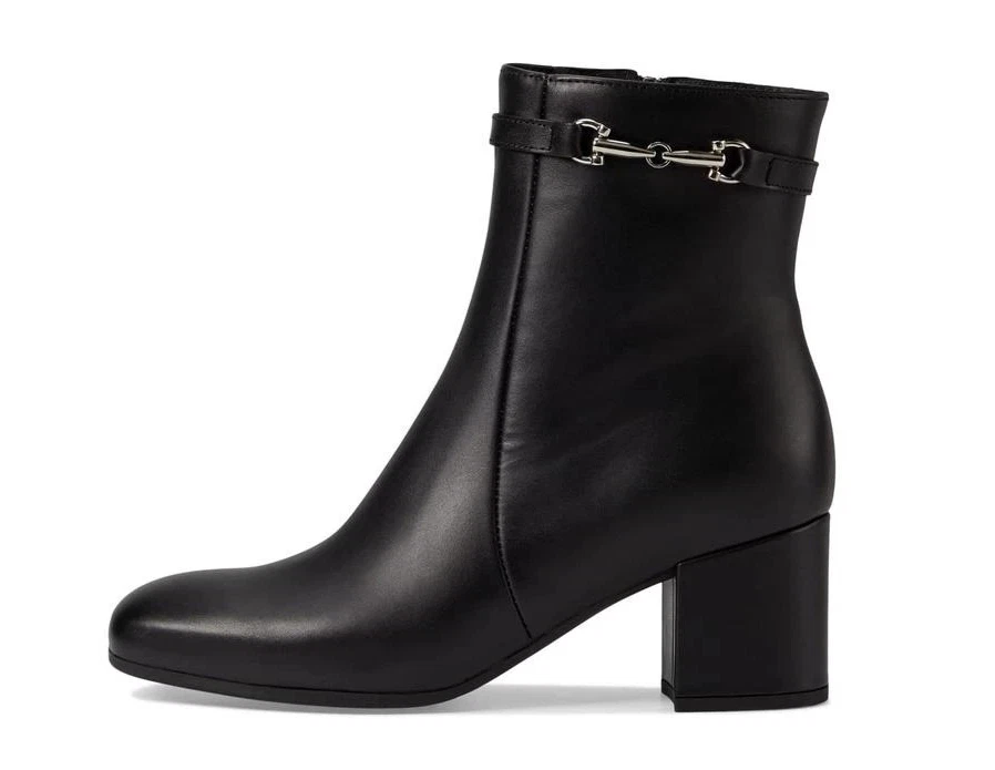 Botines de cuero negro La Canadienne Johnny, talla 8,5 M Foto 4 de 4