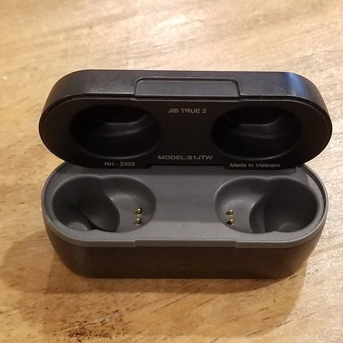 Skullcandy Jib True 2 Wireless Replacement CASE ONLY Black S1JTW 0538