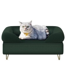 Dog Couch,Cat Sofa,Puppy Bed, Dog Chair for Small Pet,Pet Sofa, Wooden Frame ...