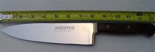 Amcutco Chef's Knife Meat beef ham Japan 8" High Carbon Stainless Japanese