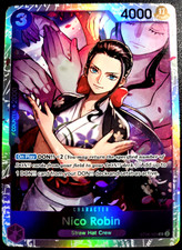 Nico Robin ST26-003 SR ONE PIECE Card Game NM Purple Starter Deck 26 NM