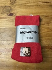 Vintage 1980s Leg Warmer Aerobic Workout Wear USA Made 100 Cotton New