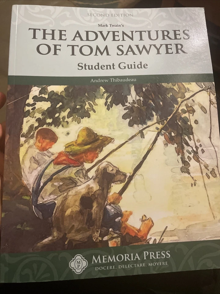THE ADVENTURES OF TOM SAWYER  TEACHER GUIDE & STUDENT GUIDE Memoria Press - Image 2 of 4
