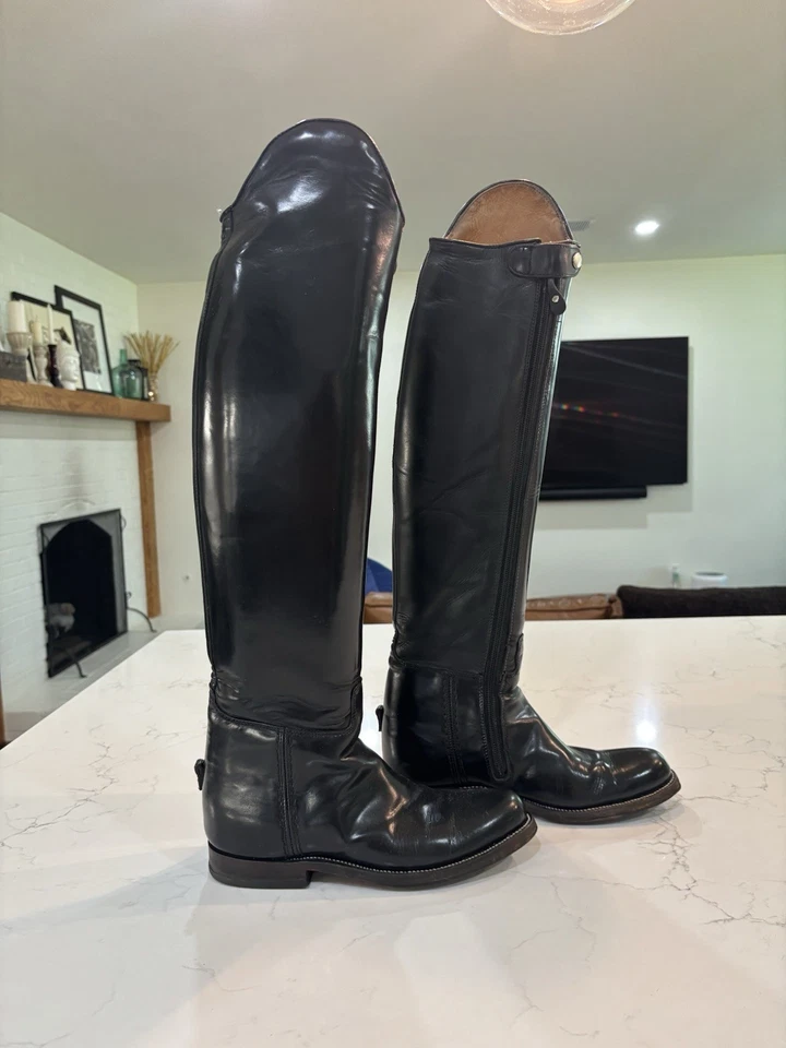 Botas de doma personalizadas La Mundial (LM) 7,5/8 altas ajustadas Foto 2 de 4