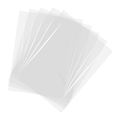 200 Pcs Heat Shrink Wrap Bags, 8'' x 10'' POF Clear Heat Shrink Film Wrap Bags