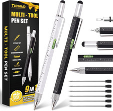 9-in-1 Multitool Pen Set for Men - Perfect Gift for Any Occasion