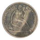 1856 Seated Liberty Half Dollar Fine Condition