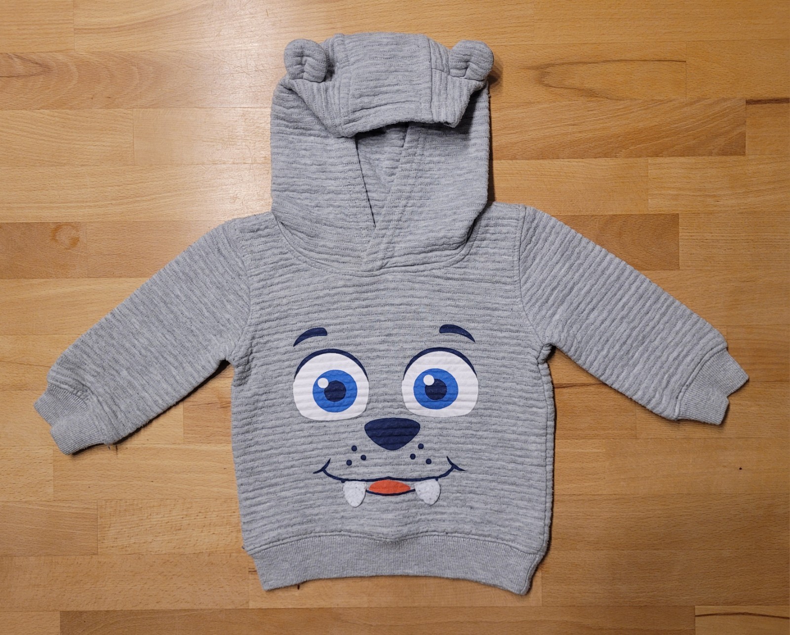 Ergee Kapuzenpullover Hund Dog Gr. 80 Baumwolle Polyester Pulli Baby Kleinkind