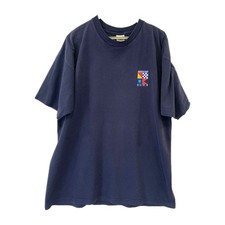 Newport Blue XXL Made in USA Vintage Logo Graphic T-Shirt Navy Short Sleeve #rm